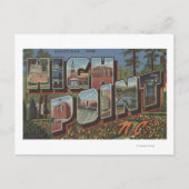 High Point, North Carolina - Large Letter Scenes Briefkaart (Voorkant)