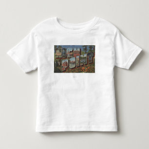 High Point, North Carolina - Large Letter Scenes Kinder Shirts