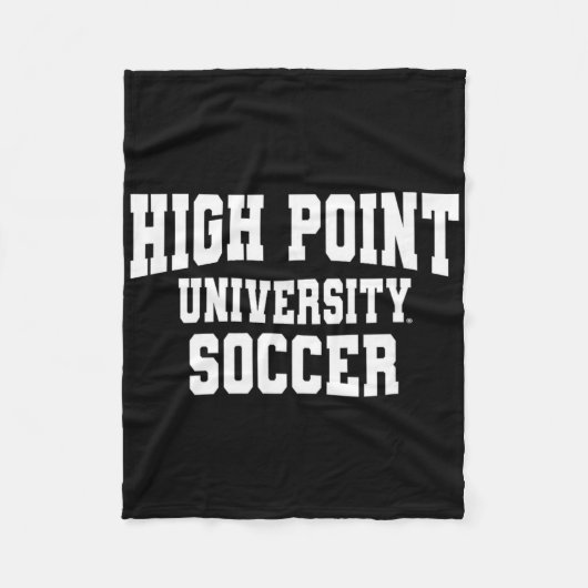 High Point University Panthers Soccer Ncaa Hp23  Fleece Deken (Voorkant)
