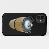 High Power Transmitting Tube iPhone 5 Hoesje (Achterkant (horizontaal))