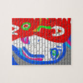 High Priestess Face Nooit alleen graffiti Art Legpuzzel (Horizontaal)