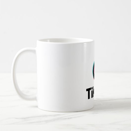 high quality TikTok mug (Gauche)