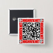 High Rev QR Code Button (Voorkant /achterkant)
