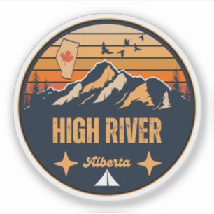 High River, Alberta Sticker