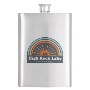 High Rock Lake North Carolina Regenboog Flacon