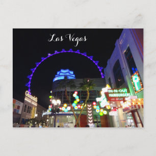 High Roller Ferris Wheel Las Vegas #5 Briefkaart