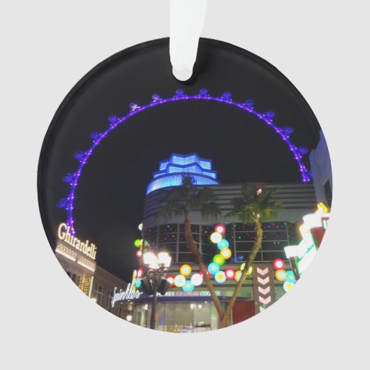 High Roller Ferris Wheel Las Vegas #5 Ornament (voorkant)