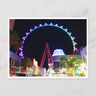 High Roller Ferris Wheel Las Vegas #6-2 Briefkaart