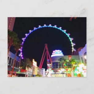 High Roller Ferris Wheel Las Vegas #6 Briefkaart