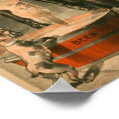 High RollersDunking Woman in Beer Poster (Hoek)