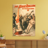 High RollersDunking Woman in Beer Poster Canvas Afdruk (Insitu (Woonkamer))