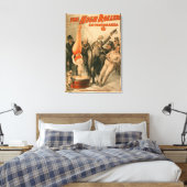 High RollersDunking Woman in Beer Poster Canvas Afdruk (Insitu (Slaapkamer))