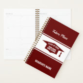 High School afstuderen Class jaar cadeaukalender Planner (Display)