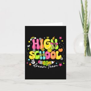 High School Dream Team Eerste Dag van de School Re Kaart