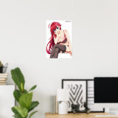 High School DxD Rias Gremory Poster (Thuiskantoor)