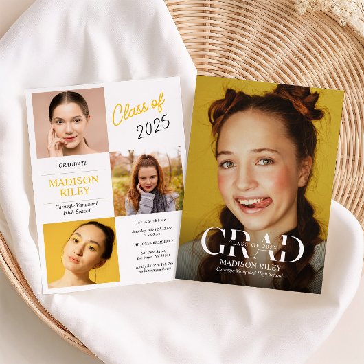 High School Graduation Invitation Kaart