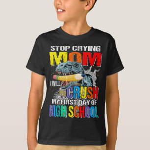 High School Monster Truck Dinosaurus T-shirt