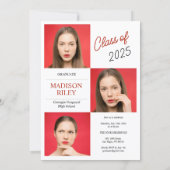 High School Photo Graduation Invitation (Dos)