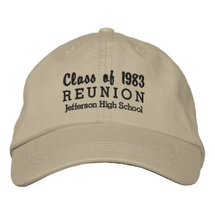 High School Reunion Klasse van Custom School Naam Pet