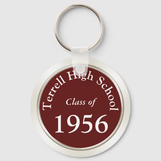 High School Reunion Souvenirs  Sleutelhanger (Voorkant)