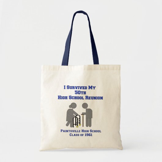 High School Reunion-tas Tote Bag (Voorkant)
