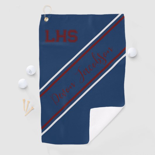 High School Speler Golf Handdoek (Insitu)