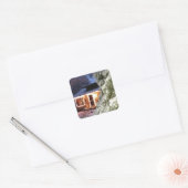 High Sierra Vakantie Vierkante Sticker (Envelop)