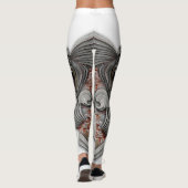 "High Sketch of Pure Feeling", Leggings de Femme (Dos)