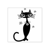 High Society Cat Art Stempel (Afrduk)