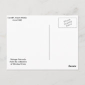 High Street, Cardiff Briefkaart (Achterkant)