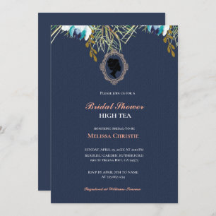 High Tea Garden Party, mooie zachte pastel Kaart