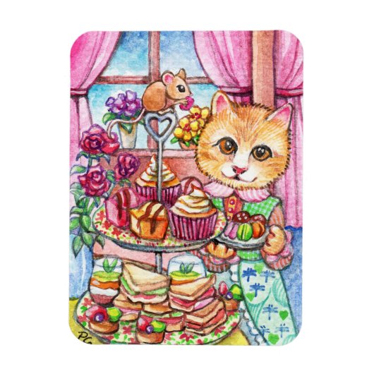 High Tea Party Magneet (Verticaal)
