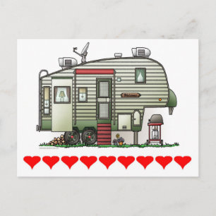 High Tech 5th Wheel Briefkaart