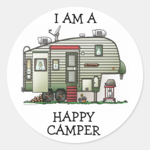 High Tech 5th Wheel Ronde Sticker