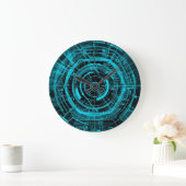 High Tech Digital Time Space Physics Grote Klok (Huis)