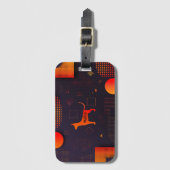 High Tech  hond Bagagelabel (Voorkant (verticaal))