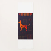 High Tech hond Yogamat (Achterkant)