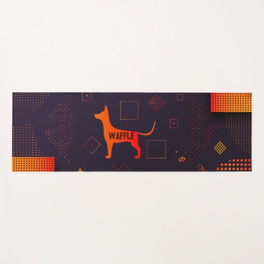High Tech hond Yogamat (Voorkant (horizontaal))