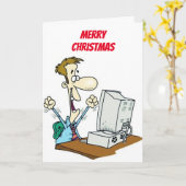 **** HIGH TECH**** KERSTWENSEN KAART (Gele Bloem)