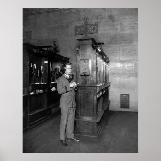 High Tech on Wall Street, 1928 Poster (Voorkant)