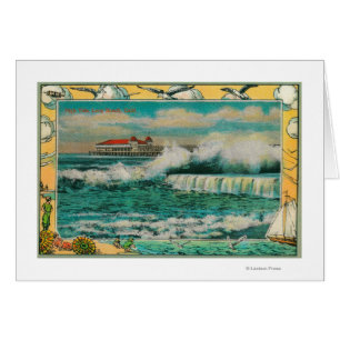 High Tide à Long Beach, Californie