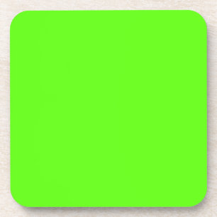 High Visibility Neon Green Drankjes Onderzetter