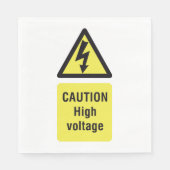 High Voltage-Caution Servet (Voorkant)