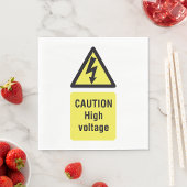 High Voltage-Caution Servet