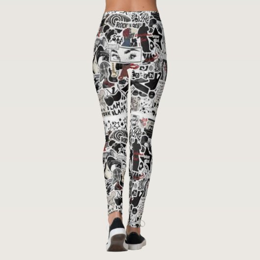 High-Waisted Slim Fit Pants – Stretchy, Comfortabl Leggings (Achterkant)