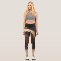 High Waisted Yoga Capris, XS (0-2)