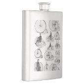 High Wheeler Fiets Penny Farthing Heupfles (Rechts)