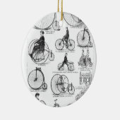 High Wheeler Fiets Penny Farthing Keramisch Ornament (Rechts)