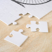 High Wheeler Fiets Penny Farthing Legpuzzel (Zijkant)