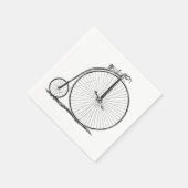 High Wheeler Fiets Penny Farthing Servetten (Hoek)